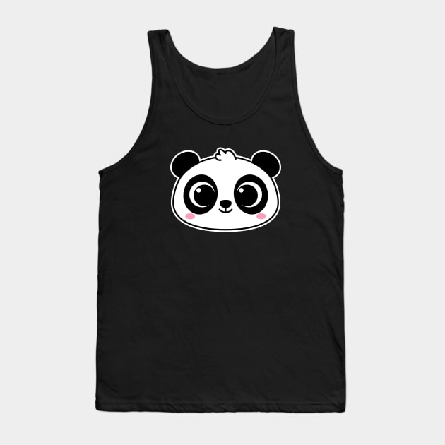 Panda lover gift Tank Top by Ebhar